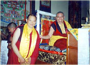 Lama Tashi och Trangu Rinpoche
